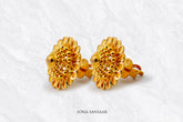 Padmara Gold Culcutti Studs | Sona Sansaar